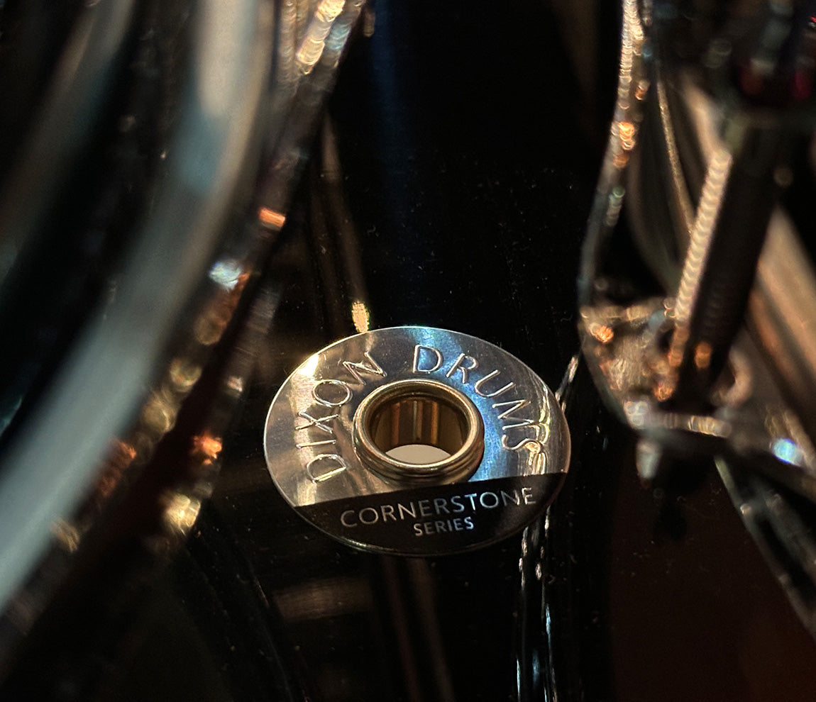 Dixon Cornerstone Hybrid 4-piece Shell Pack in Piano Black