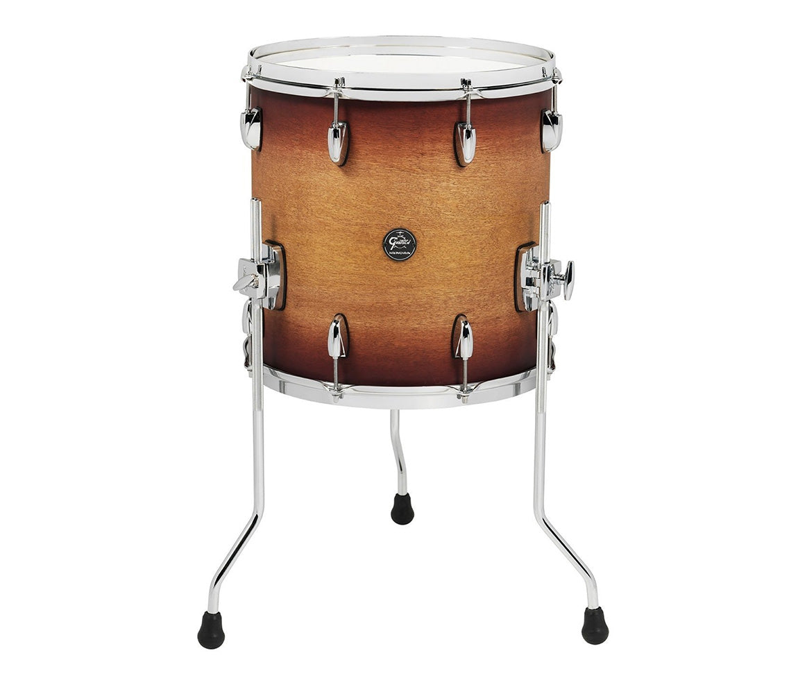 Gretsch Renown Maple 14" x 14" Floor Tom in Satin Tobacco Burst