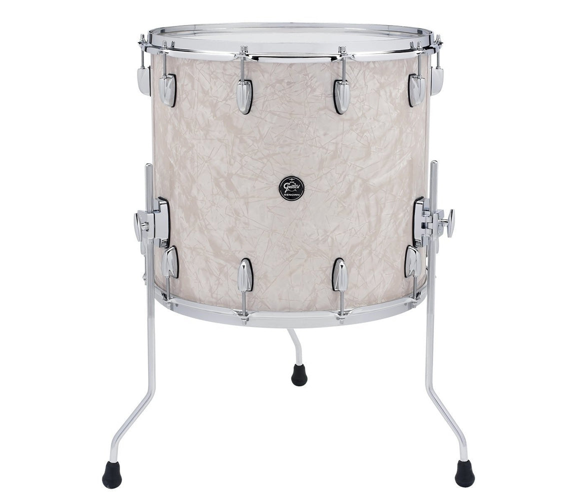 Gretsch Renown Maple 18" x 16" Floor Tom in Vintage Pearl