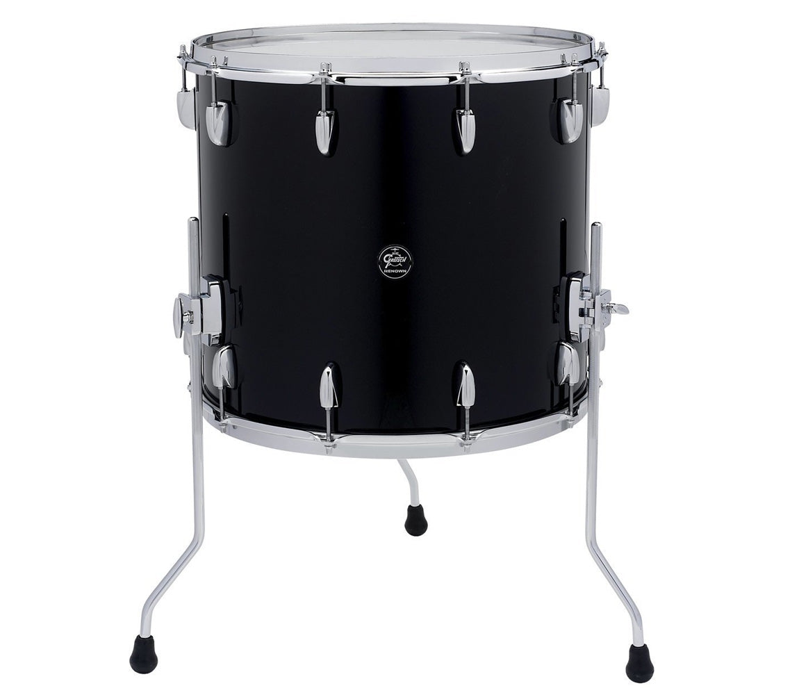 Gretsch Renown Maple 18" x 16" Floor Tom in Piano Black