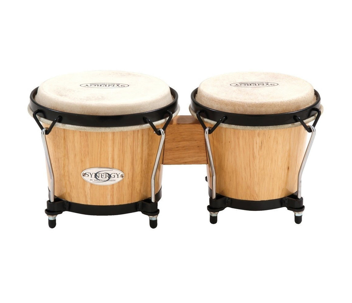 Toca Synergy Bongos in Natural