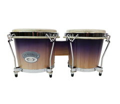 Toca Synergy Deluxe Bongos in Purple Fade