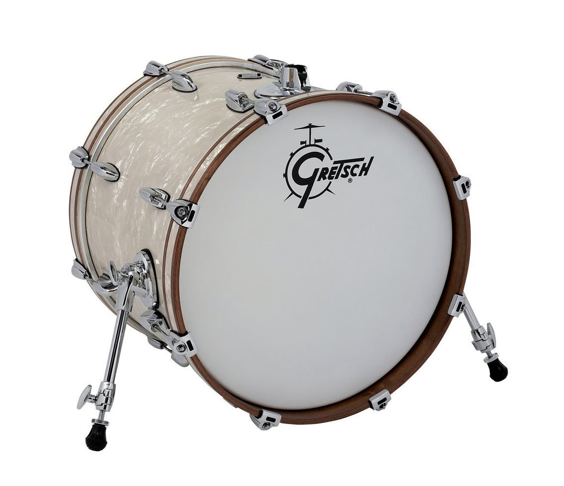 Gretsch Renown Maple 18" x 14" Bass Drum in Vintage Pearl