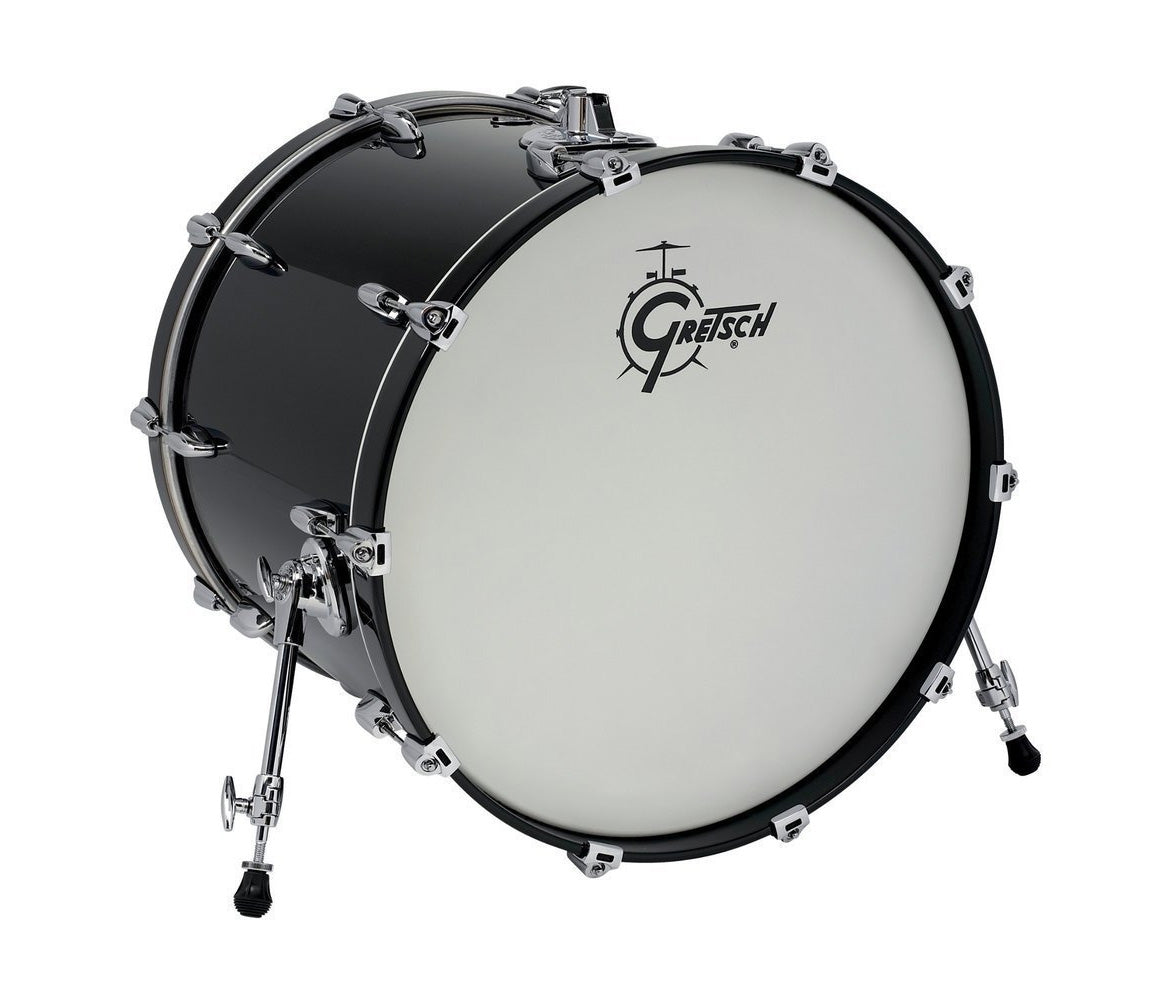 Gretsch Renown Maple 22" x 18" Bass Drum in Piano Black