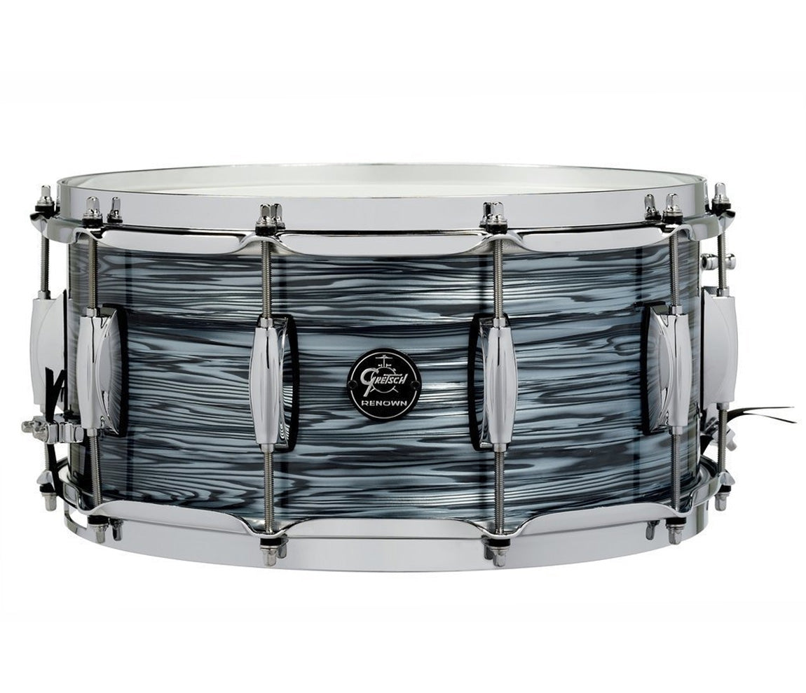 Gretsch Renown Maple 14" x 6.5" Snare Drum in Silver Oyster Pearl