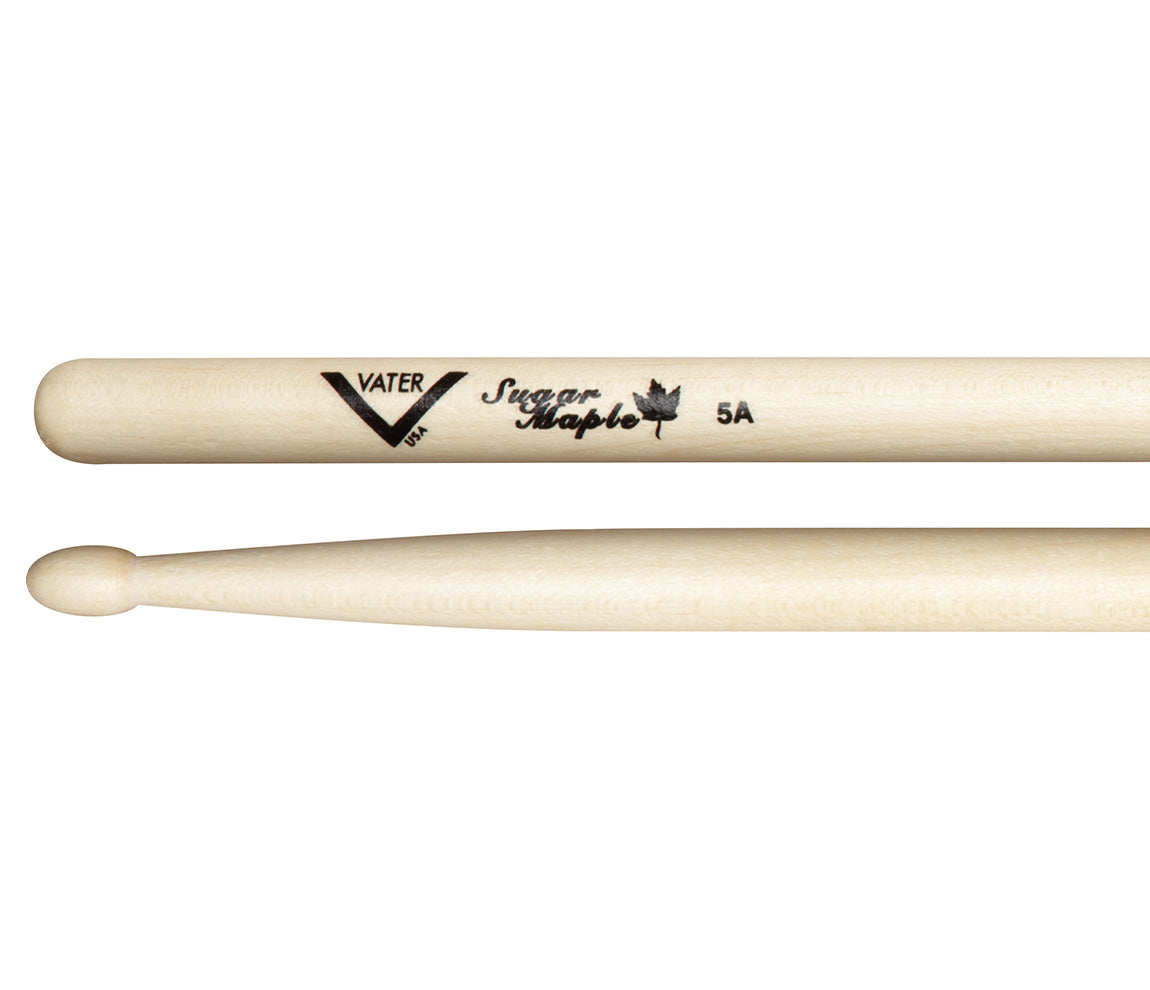 Vater Sugar Maple 5A Wood Tip Drumsticks