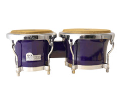 Toca Custom Deluxe Bongos in Transparent Purple