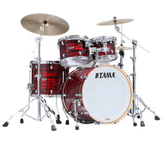 TAMA Starclassic Walnut/Birch 4-piece Shell Pack in Duracover Red Oyster
