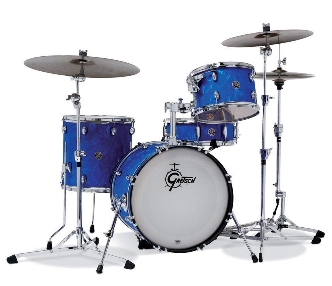 Gretsch Catalina Club 20" 4-Piece Shell Pack in Blue Satin Flame