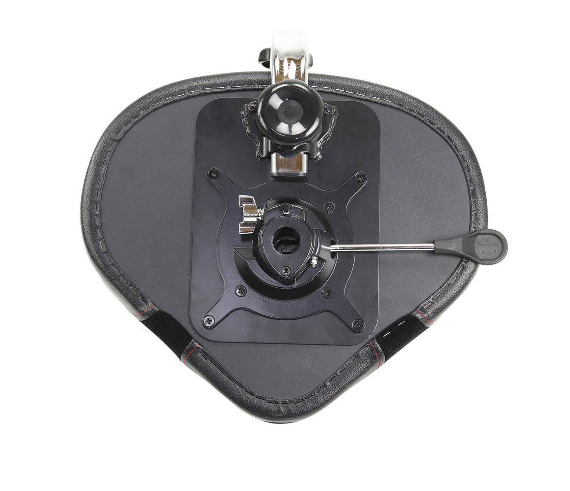 Gibraltar 9000 Series Moto Seat Hydraulic Throne w/ Backrest