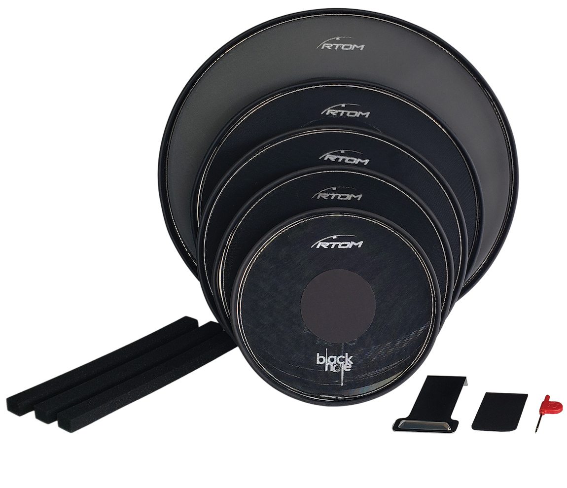 RTOM Black Hole Practice Pad Starter Pack V2 - (Sizes 10", 12", 14", 16" & 22")