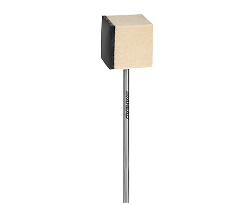 AHEAD TWO-WAY RUBBER CUBE FELT BEATER, SQUARE SUPER DENSE FELT AND GUM RUBBER BEATER