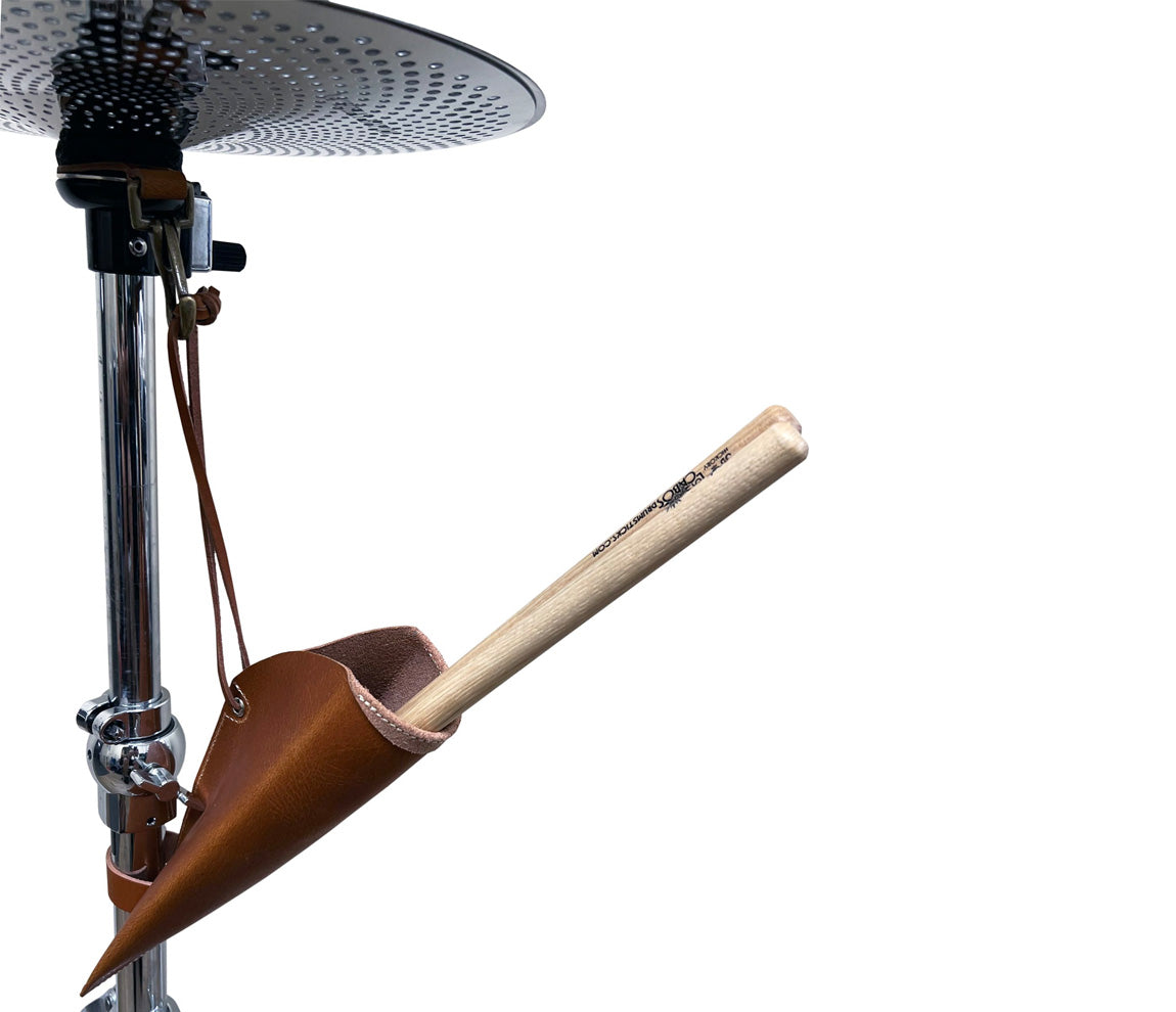 Tackle Hat Holder Leather Stick Holder - Saddle Tan