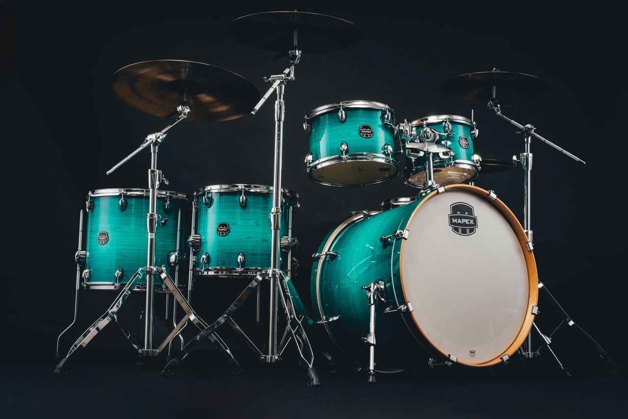 Mapex Armory Series 6 Piece LA Fusion Shell Pack In Jade Stone Burst