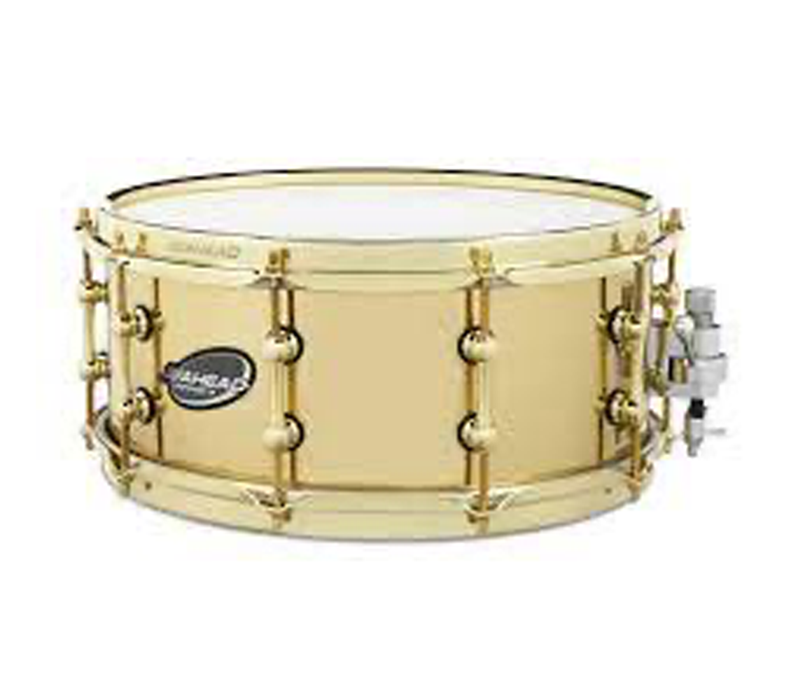 Ahead 14" x 6" Polished 3mm Cast Bell Brass Brass Hardware w/ Trick Throw-off