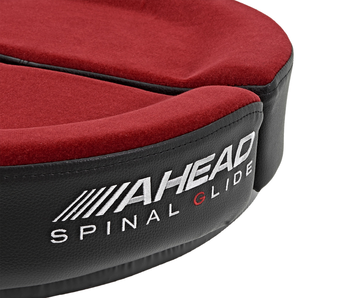 Ahead Spinal-G Saddle Red Top with 4 Leg Base