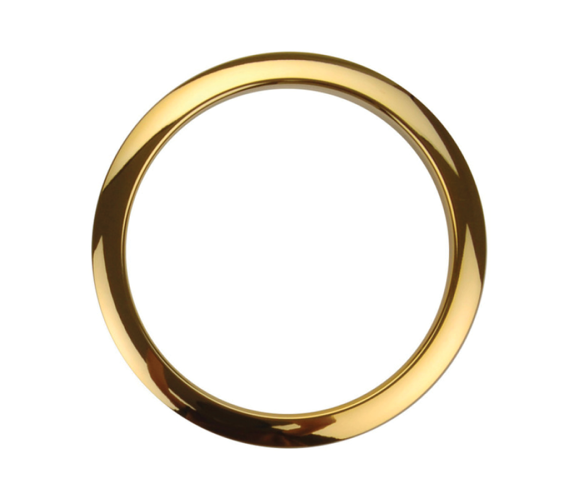 5" Bass Drum O's in Brass