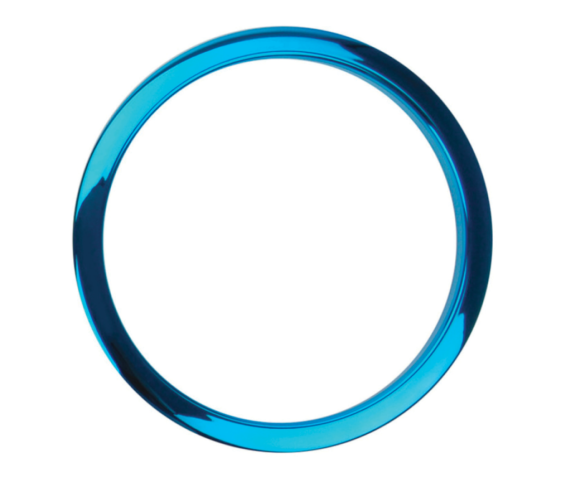 6" Bass Drum O's in Blue