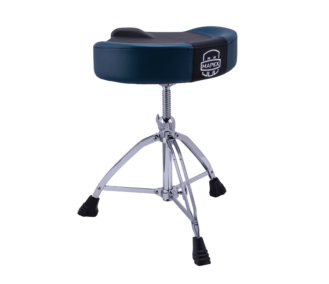 Mapex 800 Breathable Series Drum Throne in Blue