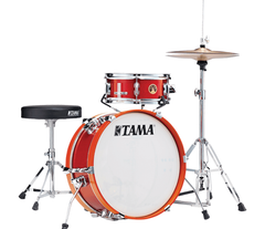 TAMA Compact Club Jam 2-piece Shell Pack in Candy Apple Mist