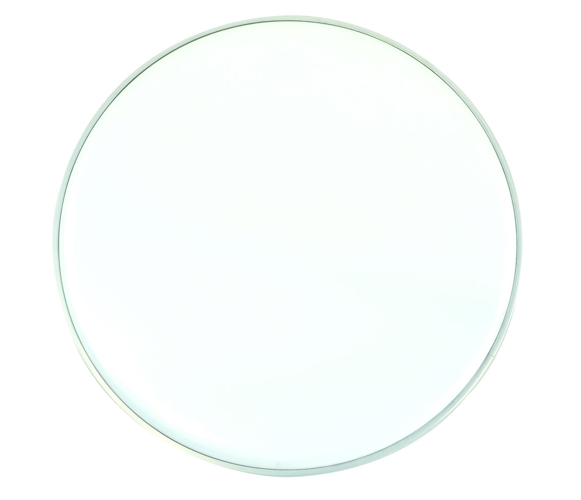 Custom Percussion 24" White Resonant Bass Drum Head W/ Control Ring