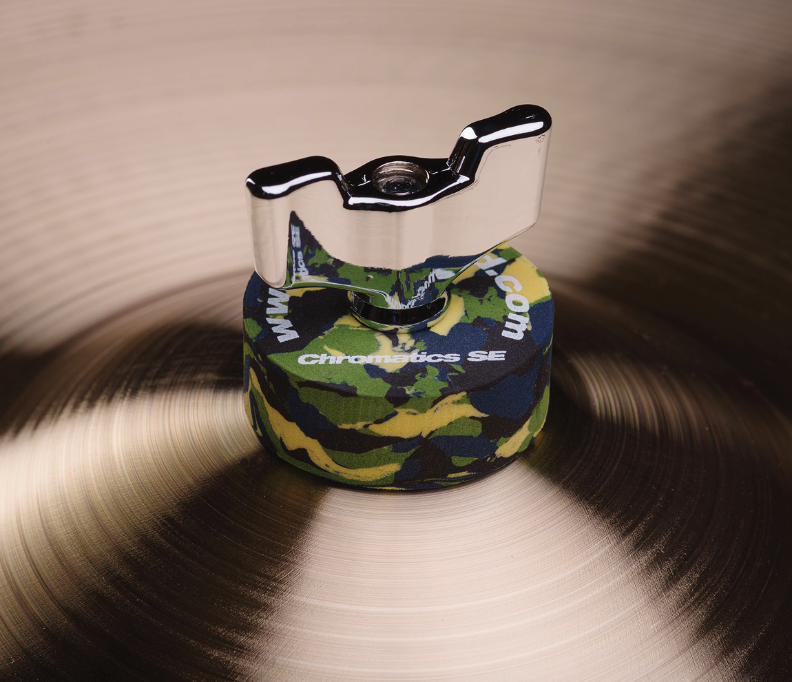 Cympad Chromatics Special Edition 40/15mm Cymbal Pad in Camouflage - Set of 5