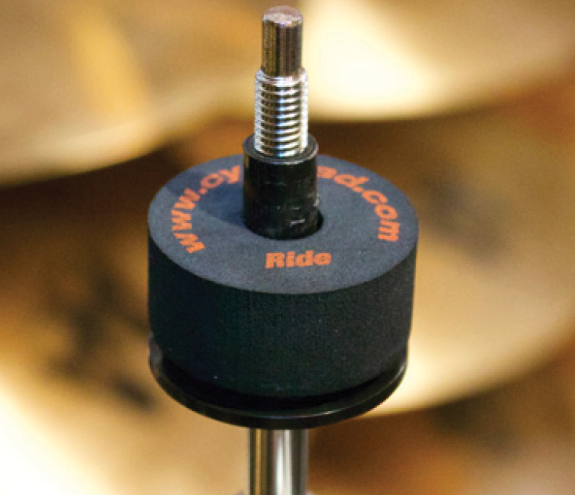 Cympad Optimizer Ride 40/18mm Cymbal Pad, for heavier crashes and ride cymbals " 2 Pack