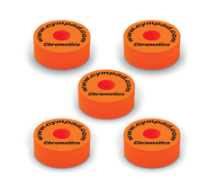 Cympad Chromatics 40/15mm Cymbal Pad in Orange - Set of 5