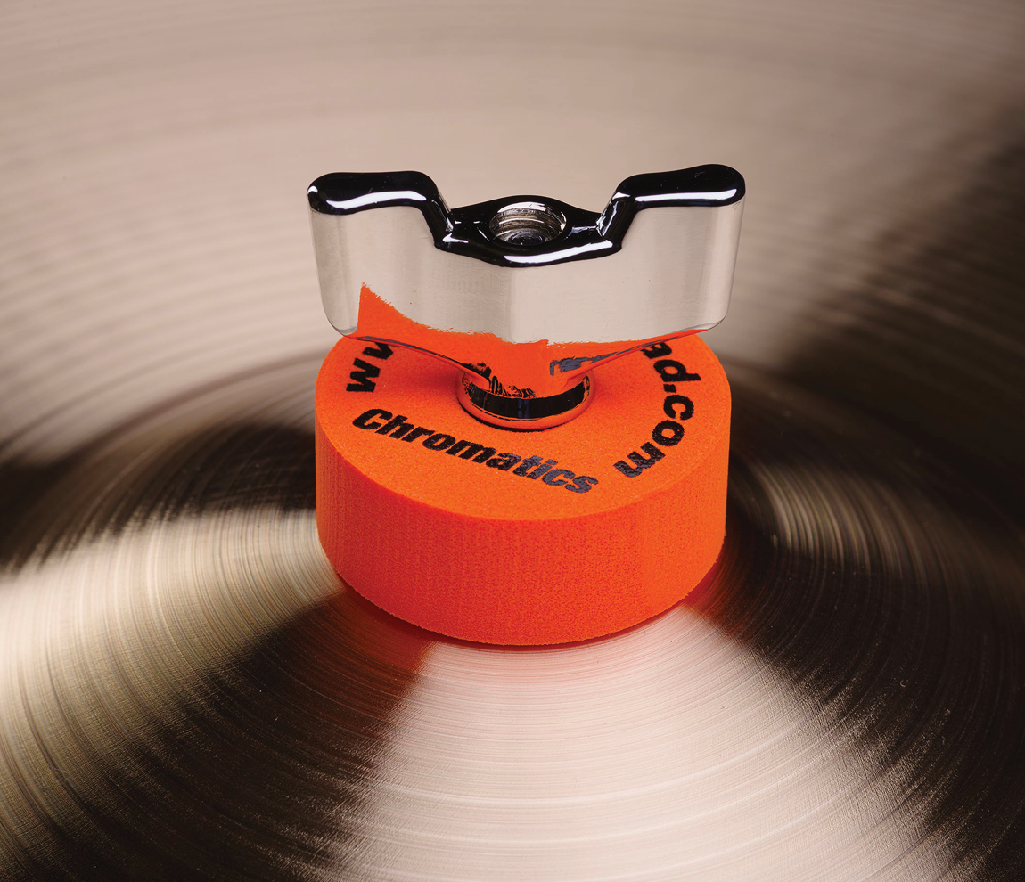 Cympad Chromatics 40/15mm Cymbal Pad in Orange - Set of 5