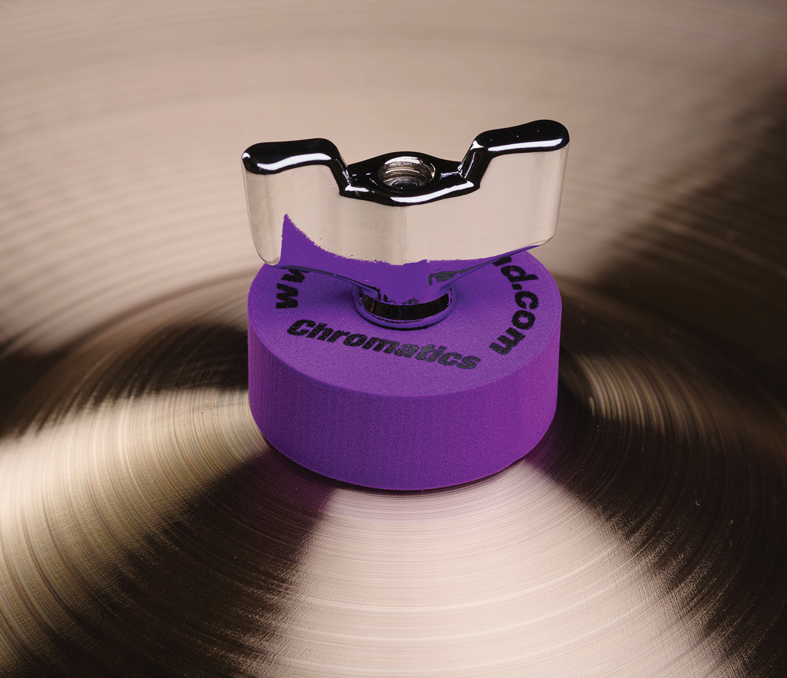 Cympad Chromatics 40/15mm Cymbal Pad in Purple - Set of 5