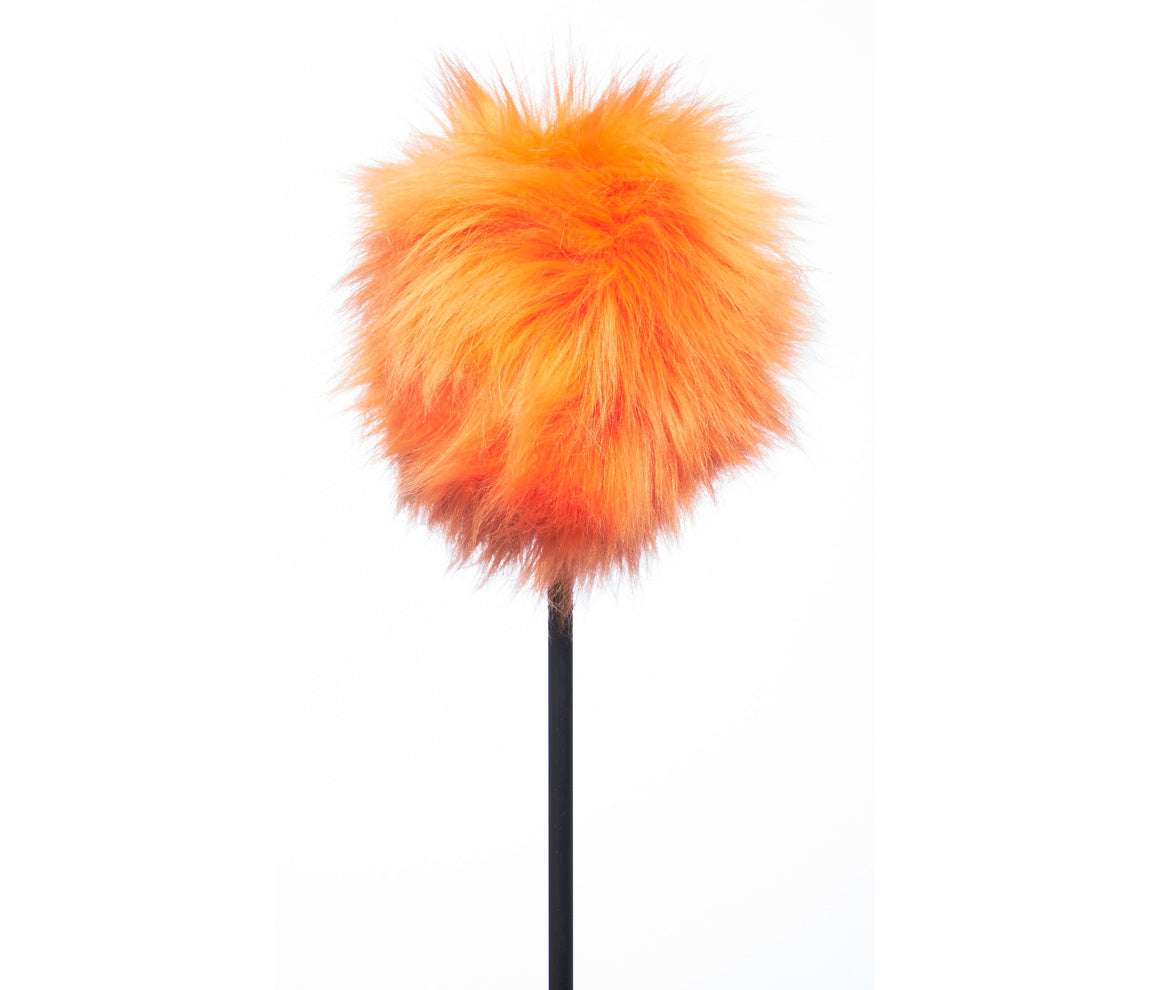 Danmar 8.5" Furry Kick Beater in Orange