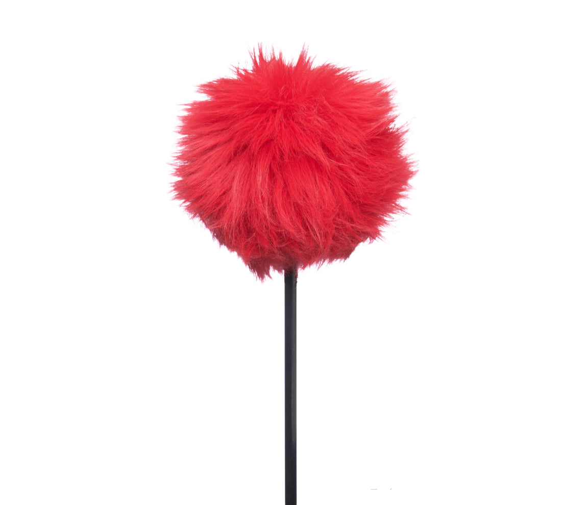 Danmar 8.5" Furry Kick Beater in Red