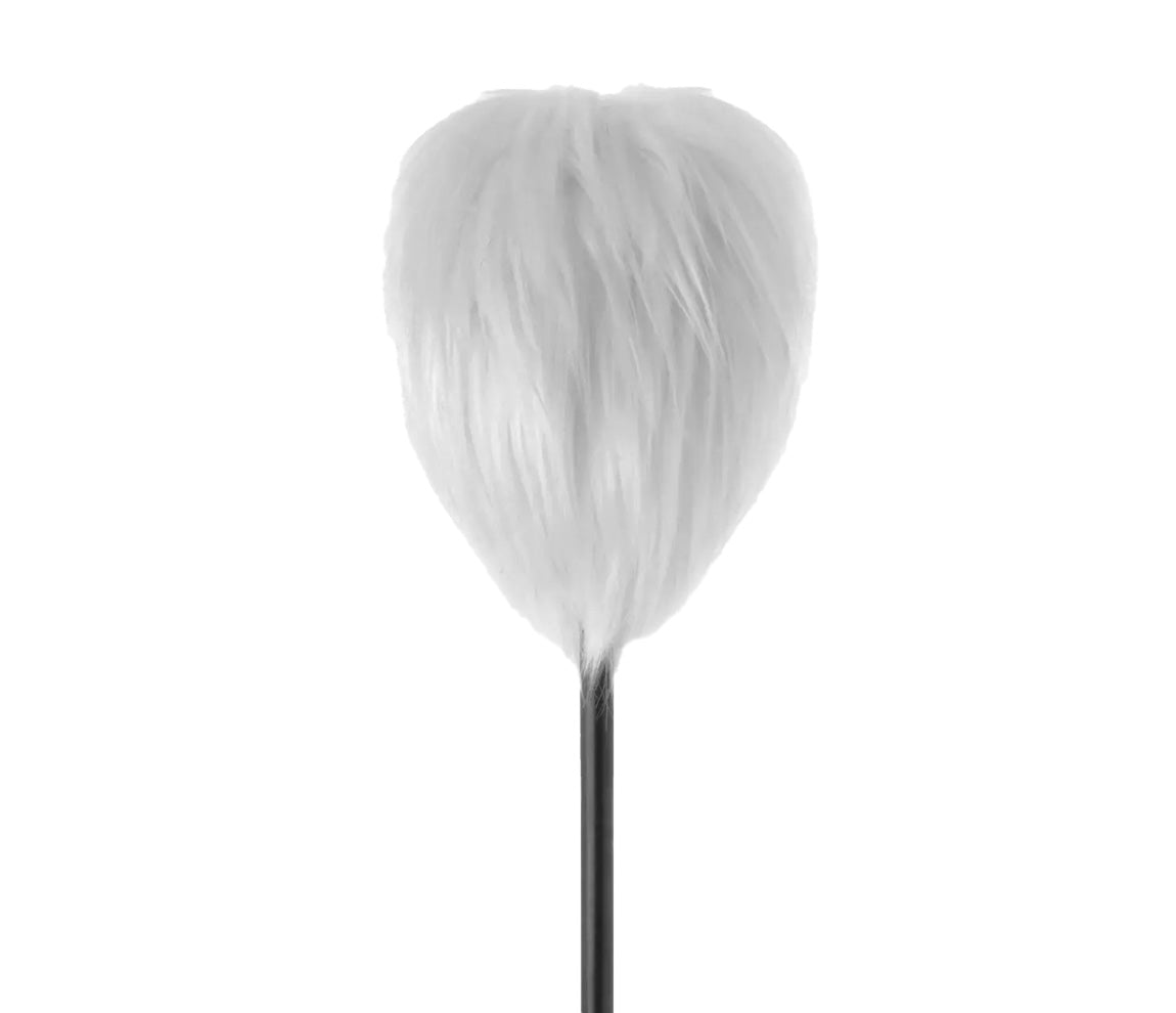 Danmar 8.5" Furry Kick Beater in White
