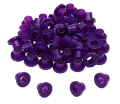 Danmar 100 Pack Nylon Tension Rod Washers - Purple