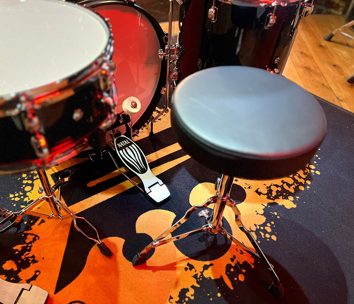 Natal DNA 5-piece Drum Kit with Hardware and Cymbals in Black