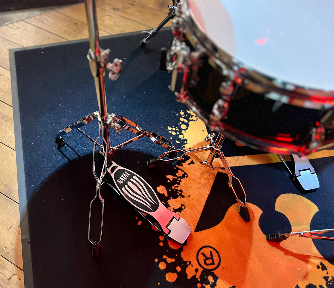 Natal DNA 5-piece Drum Kit with Hardware and Cymbals in Black