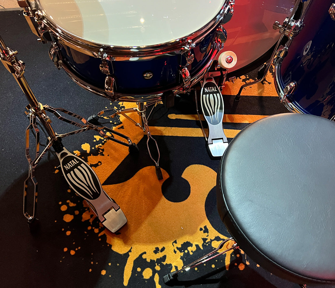 Natal DNA 5-piece Drum Kit with Hardware and Cymbals in Blue