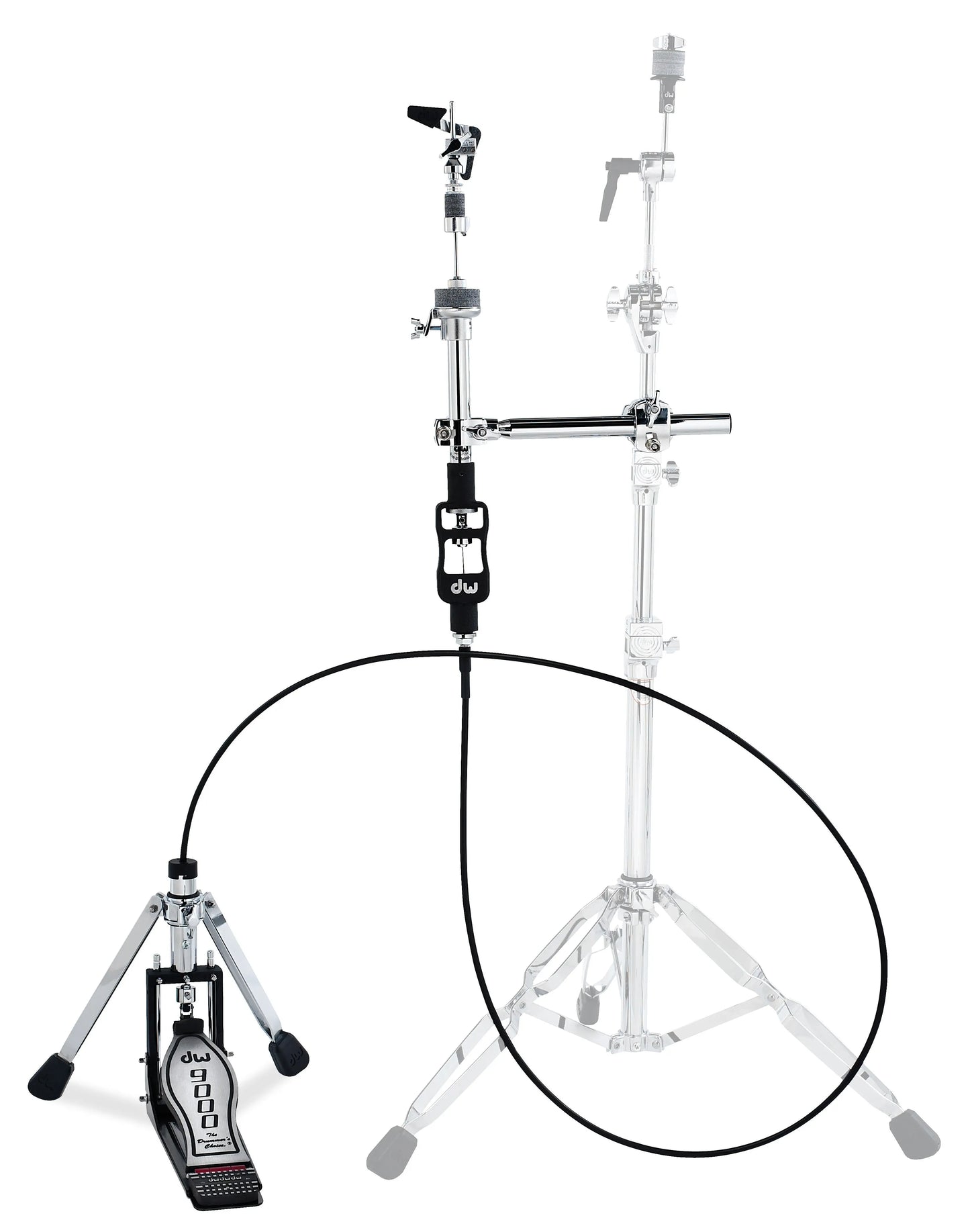 DW 9000 Series Remote Hi-Hat Stand, 6FT