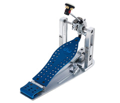 DW Machined Chain Drive Single Pedal Blue Footboard