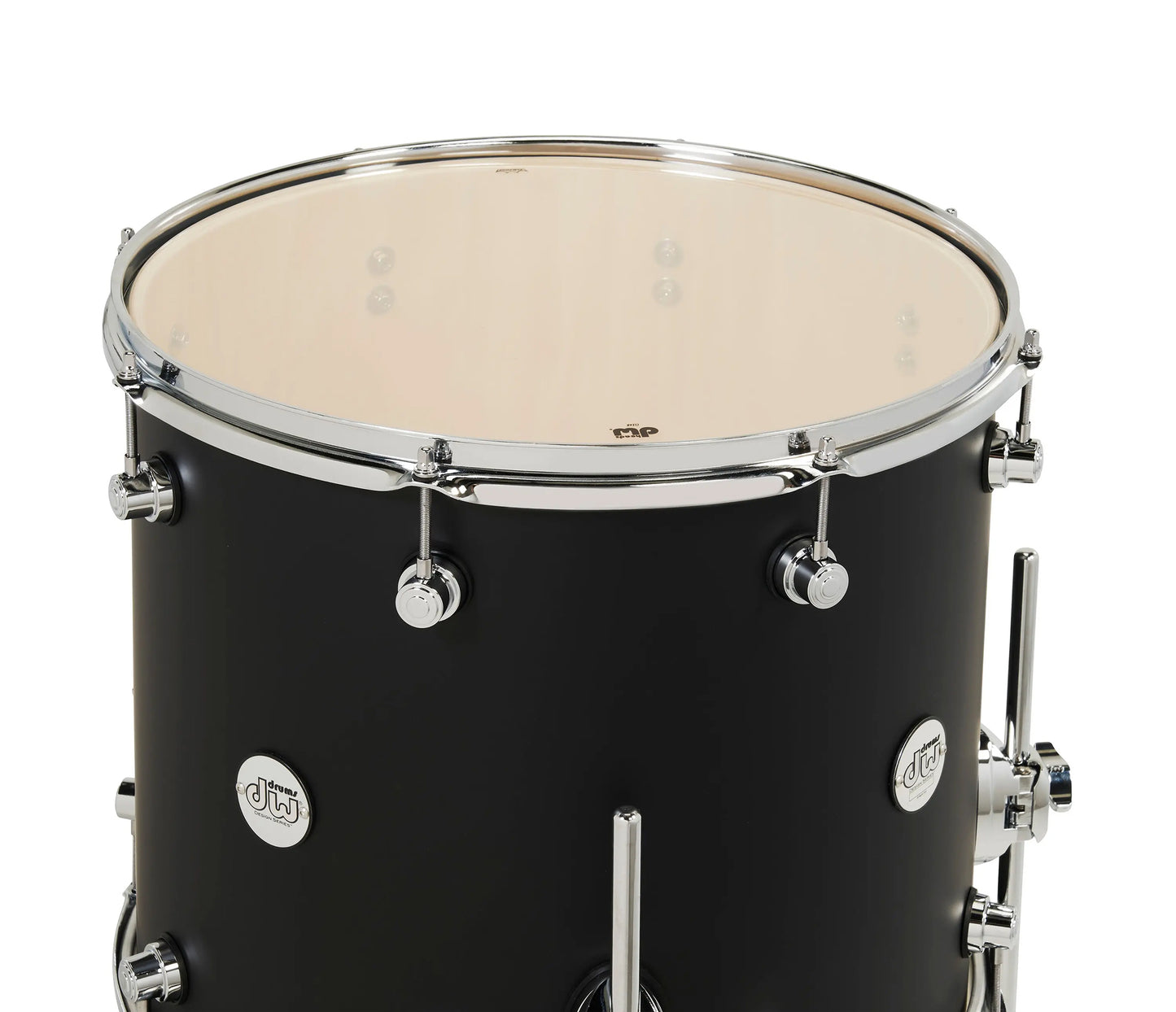 DW Design Series 4-Piece Maple Shell Pack In Black Satin Lacquer