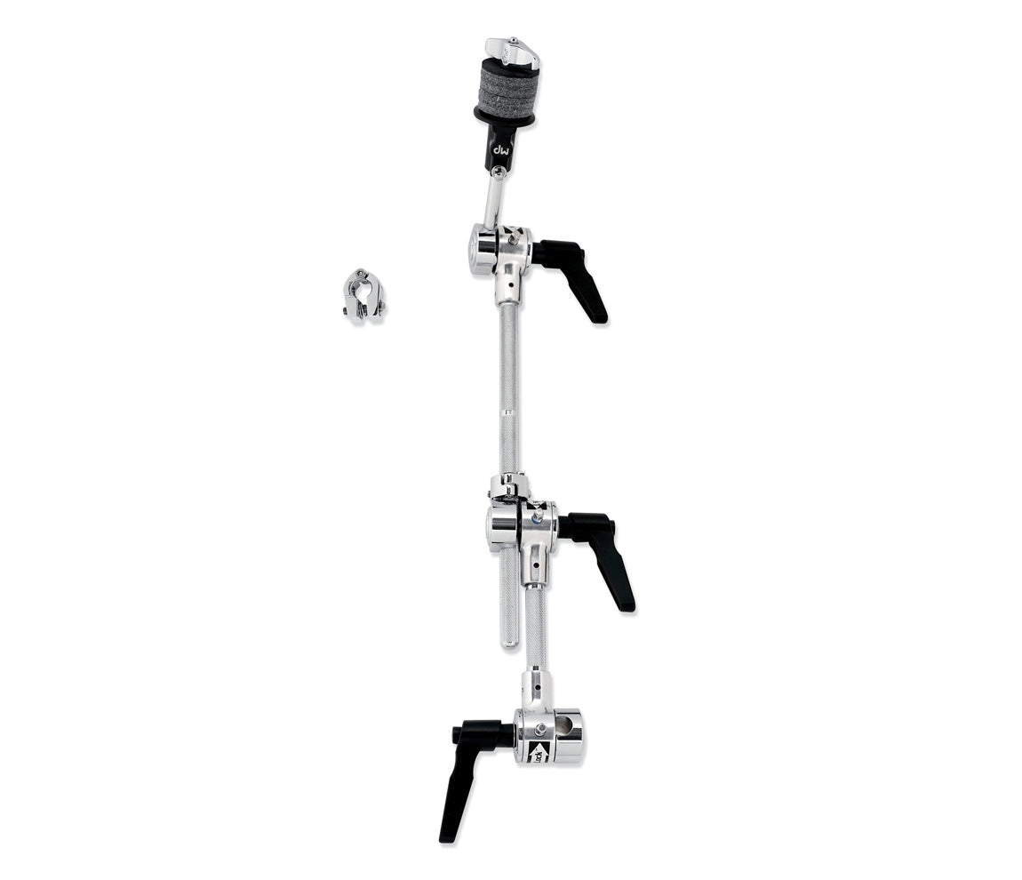 DW Puppy Bone with cymbal arm. Fits all 1/2" rods arms/floor tom legs