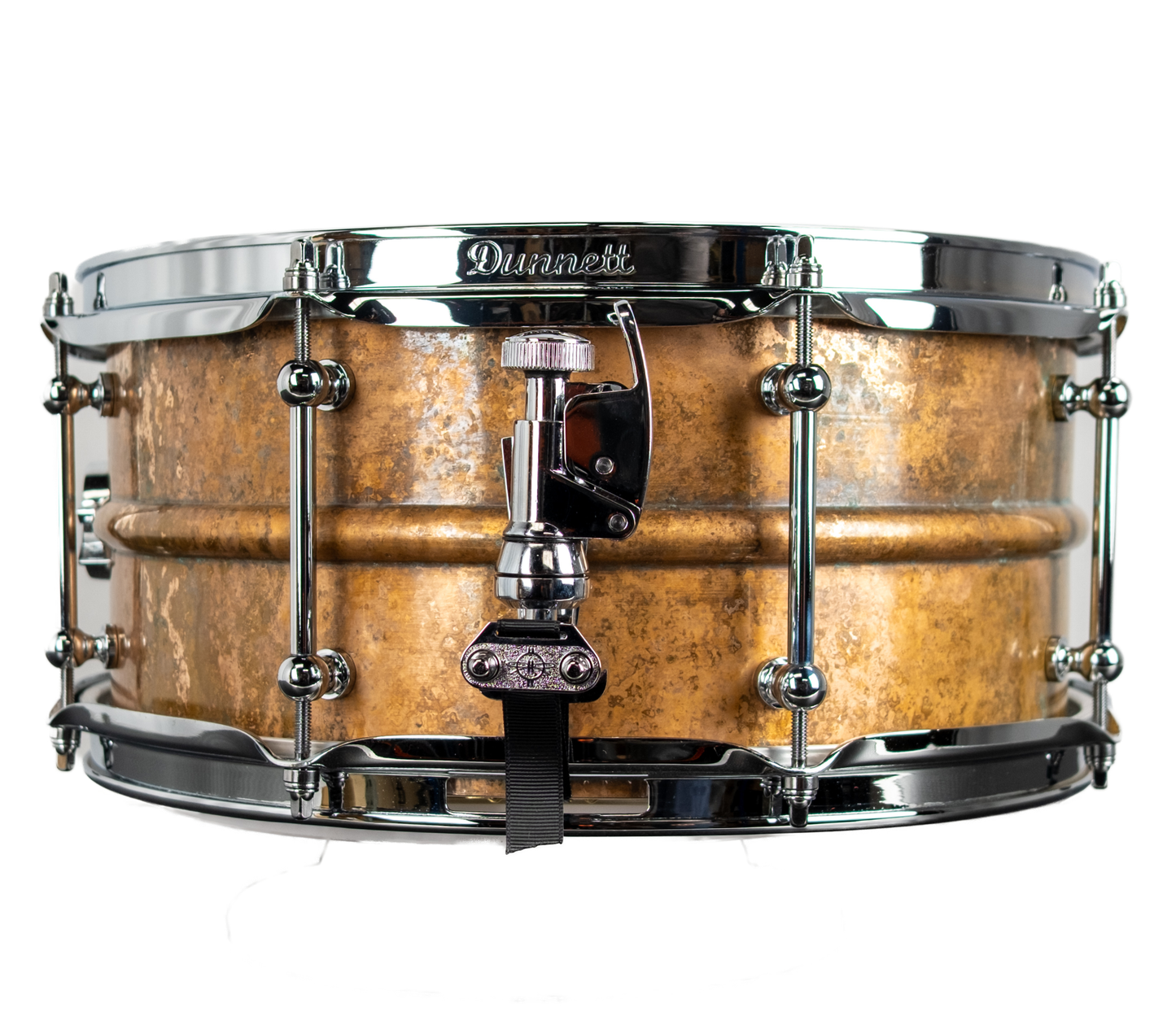 Dunnett Classic Model 2N 14" x 6.5" Bronze Snare Drum in Antique Bronze Patina