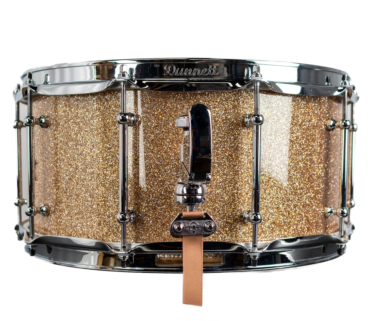 Dunnett Classic StereoPly 14" x 7" Snare Drum in Champagne Sparkle