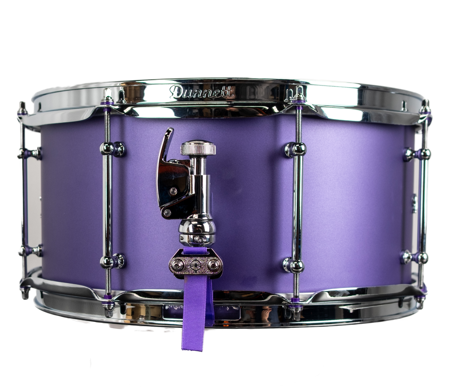 Dunnett Classic StereoPly 14" x 7" Snare Drum in Matte Purple