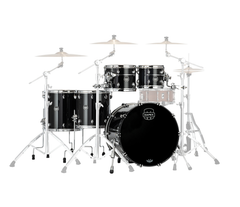 Mapex Saturn Evolution Workhorse Maple 5-Piece Shell Pack in Piano Black