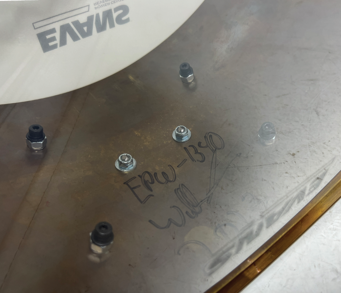 Ebenor Percussion 14" x 6.5" Antique Brass Snare DrumEbenor Percussion 14" x 6.5" Antique Brass Snare Drum