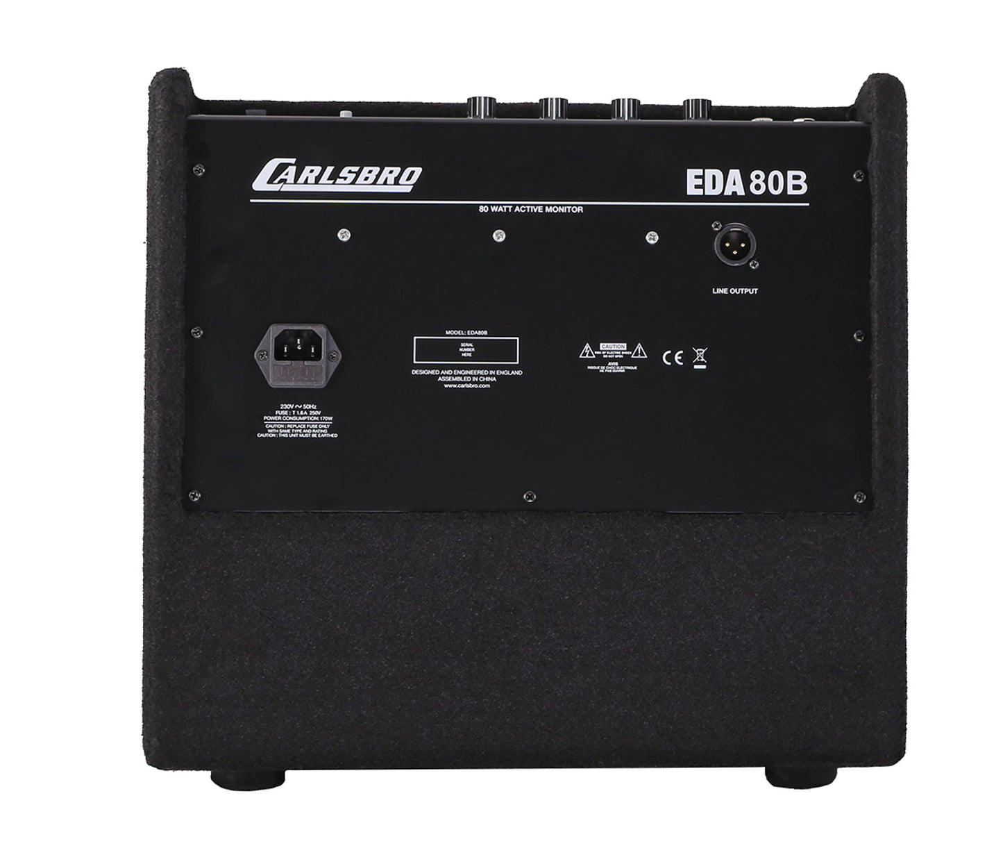 Carlsbro 80 Watt Drum Kit Monitor Amplifier w/Bluetooth