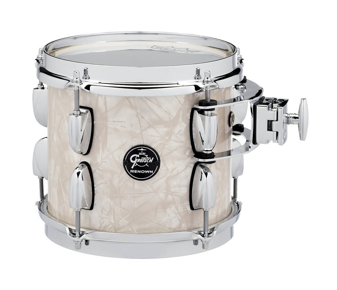 Gretsch Renown Maple 8" x 7" Tom in Vintage Pearl