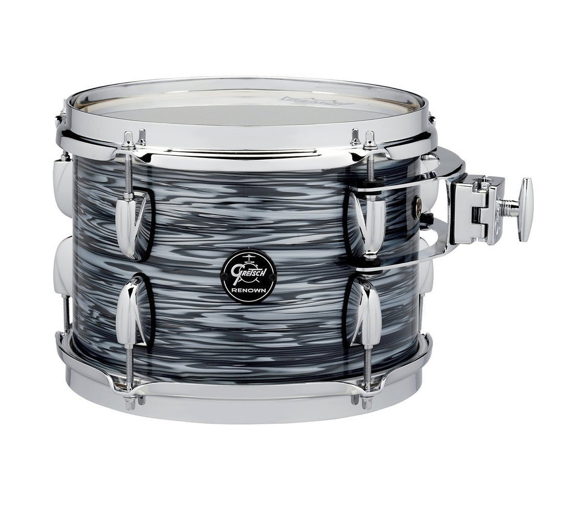 Gretsch Renown Maple 10" x 7" Tom in Silver Oyster Pearl