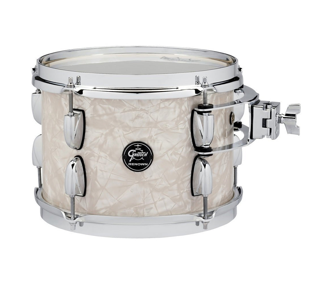 Gretsch Renown Maple 10" x 7" Tom in Vintage Pearl